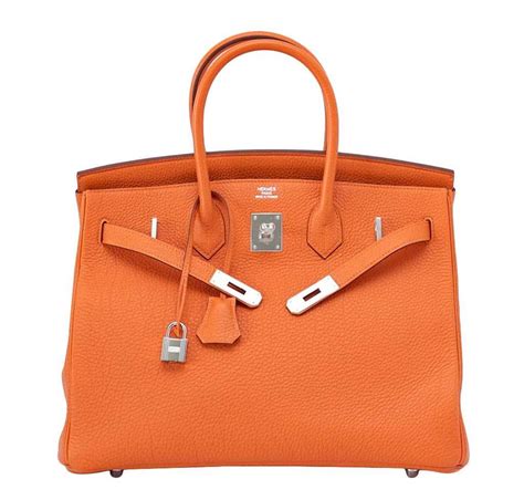 hermes orange birkin|hermes birkin handbag outlet.